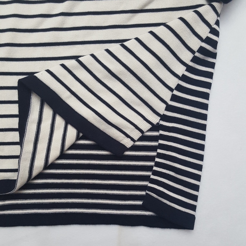 Talbots Striped Tunic NWOT - Picture 3 of 4